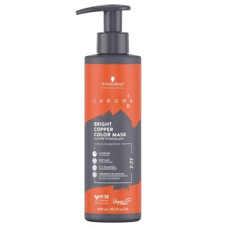 Schwarzkopf Professional Chroma ID Color Mask maska koloryzująca do włosów 7-77 Bright Cooper 300ml