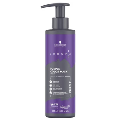 Schwarzkopf Professional Chroma ID Color Mask maska koloryzująca do włosów Purple 300ml