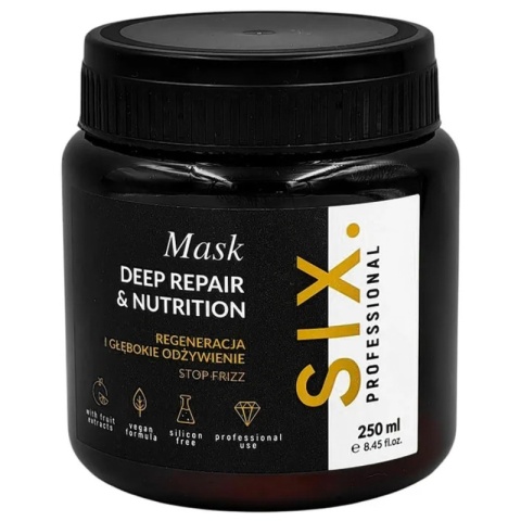 Six Professional Deep Repair & Nutrition maska regenerująca 250ml