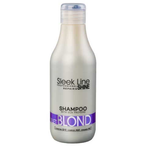 Stapiz Sleek Line Violet Blond szampon fioletowy do włosów rozjaśnianych 250ml