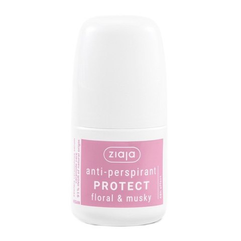 Ziaja Protect Floral & Musky antyperspirant w kulce 60ml