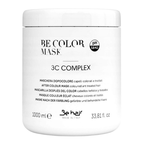 Be Hair Be Color Szampon z kawiorem i keratyną 300ml + Maska do włosów farbowanych 1000ml