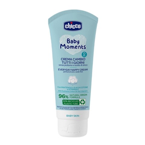 Chicco Baby Moments krem pod pieluszkę na co dzień 0m+ 100ml