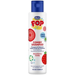 Chicco Pop szampon i odżywka 2w1 o zapachu truskawkowego sorbetu 250ml