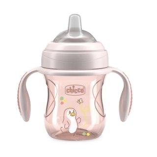 Chicco Transition Cup pierwszy kubek treningowy z miękkim ustnikiem 4m+ Beż 200ml