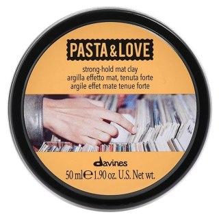 Davines Pasta&Love Strong-Hold Mat Clay mocno trzymająca glinka matowa 50ml