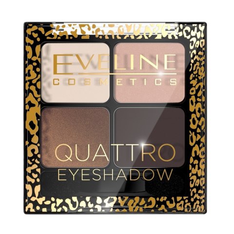 Eveline Cosmetics Quattro Eyeshadow poczwórny cień do powiek 09 7.2g