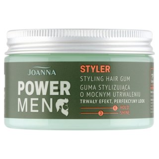 Joanna Power Men Styler guma stylizująca o mocnym utrwaleniu 100g