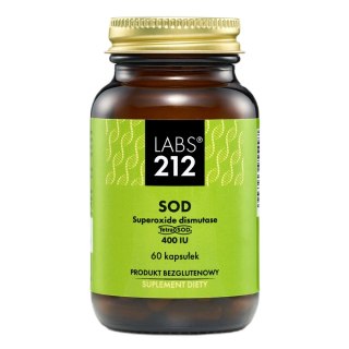 LABS212 SOD superoxide dismutase Tetra-SOD suplement diety 60 kapsułek