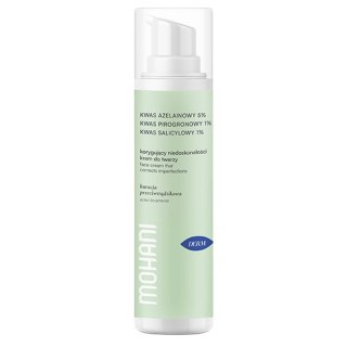 Mohani Derm krem korygujący do cery trądzikowej z kwasem azelainowym 5% kwasem pirogronowym 1% i kwasem salicylowym 1% 50ml