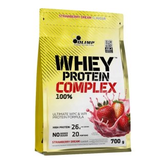 Olimp Sport Nutrition Whey Protein Complex 100% odżywka białkowa Truskawka 700g
