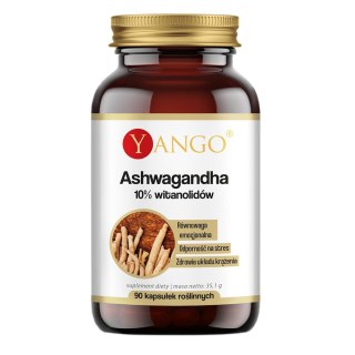 Yango Ashwagandha 10% witanolidów suplement diety 90 kapsułek