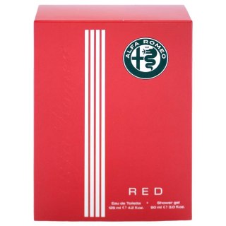 Alfa Romeo Red zestaw woda toaletowa spray 125ml + żel pod prysznic 90ml