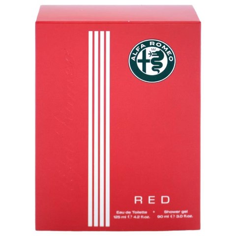 Alfa Romeo Red zestaw woda toaletowa spray 125ml + żel pod prysznic 90ml