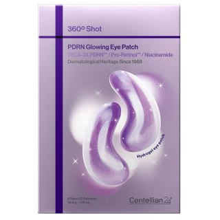 Centellian24 360° Shot PDRN Glowing Eye Patch rozświetlające płatki pod oczy 6 par