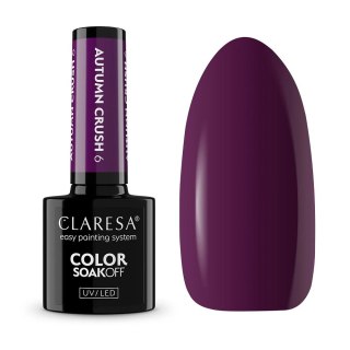 Claresa Color Soak Off UV/LED Autumn Crush lakier hybrydowy 6 5g