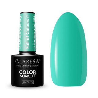 Claresa Color Soak Off UV/LED Full of Colours lakier hybrydowy 6 5g