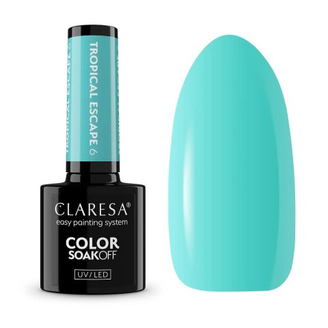 Claresa Color Soak Off UV/LED Tropical Escape lakier hybrydowy 6 5g