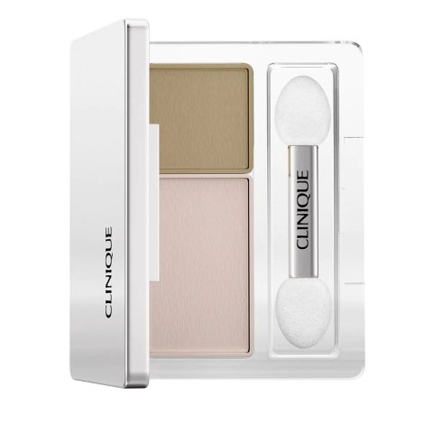Clinique All About Shadow™ Duo podwójny cień do powiek Seashell Pink/Fawn Satin 1.7g