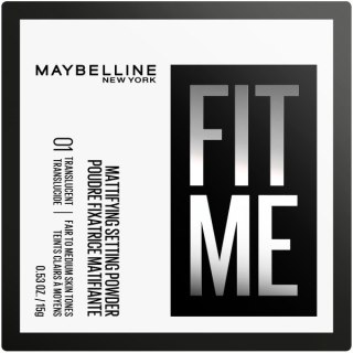 Maybelline Fit Me puder sypki 01 Translucent 15g