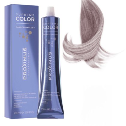 Proximus farba Supreme Color 10.21 Bardzo Jasny Platynowy Fioletowo Popielaty Blond