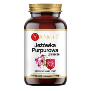 Yango Jeżówka purpurowa (Echinacea) suplement diety 60 kapsułek
