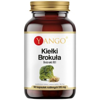 Yango Kiełki brokuła ekstrakt 10:1 suplement diety 90 kapsułek