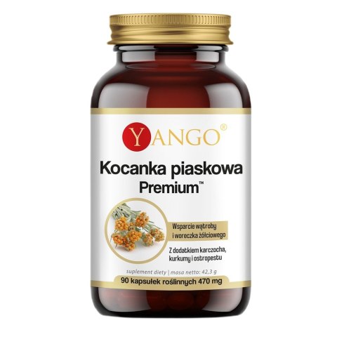 Yango Kocanka piaskowa Premium™ suplement diety 90 kapsułek