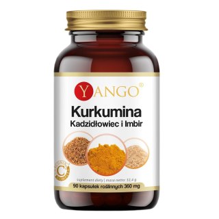 Yango Kurkumina Kadzidłowiec i Imbir suplement diety 90 kapsułek