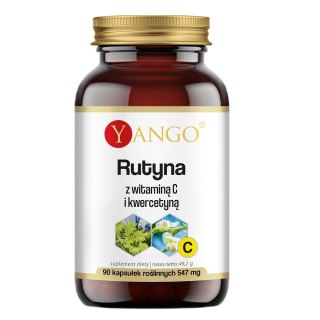Yango Rutyna z witaminą C i kwercetyną suplement diety 90 kapsułek