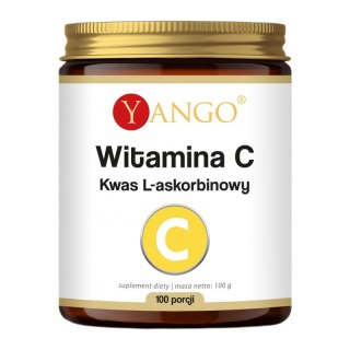 Yango Witamina C kwas L-askorbinowy suplement diety w proszku 100g