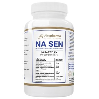 AltoPharma Na Sen suplement diety 60 pastylek do ssania