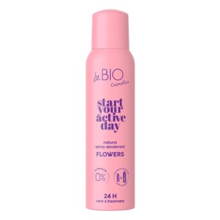 BeBio Ewa Chodakowska Start Your Active Day naturalny dezodorant w sprayu Flowers 125ml