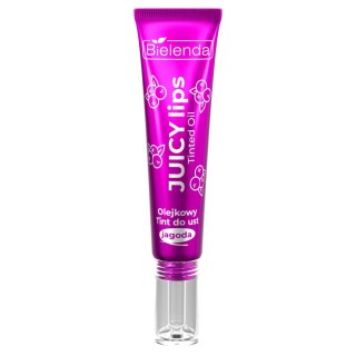 Bielenda Juicy Lips Tinted Oil olejkowy tint do ust Blueberry 10g