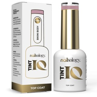 Clavier Nailsology Tint IQ Top Coat top hybrydowy TT04 Bikini Body 8ml