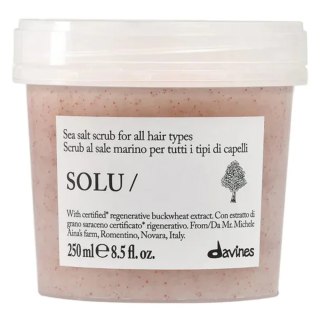 Davines Essential Haircare SOLU Sea Salt Scrub głęboko oczyszczający peeling solny 250ml