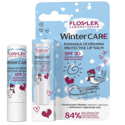 Floslek Winter Care pomadka ochronna do ust SPF30 4g