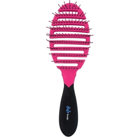 Halo Brush Flex Stream Pink szczotka wentylowana do rozczesywania włosów różowa (HB002)