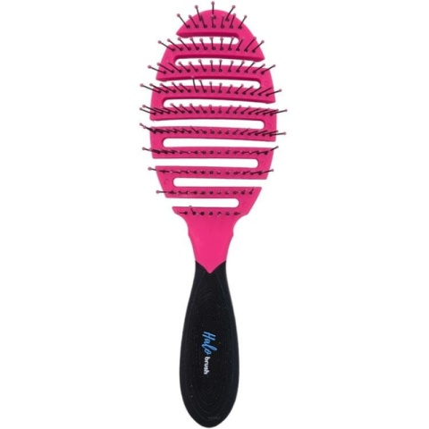 Halo Brush Flex Stream Pink szczotka wentylowana do rozczesywania włosów różowa (HB002)