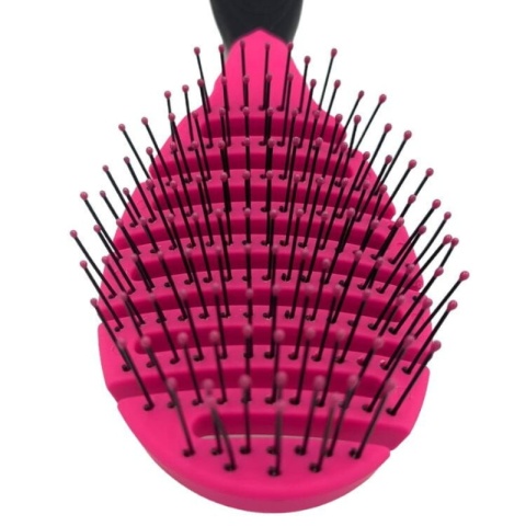 Halo Brush Flex Stream Pink szczotka wentylowana do rozczesywania włosów różowa (HB002)
