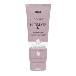 Lisap Top Care Ultimate K wygładzająca maska do włosów 200ml