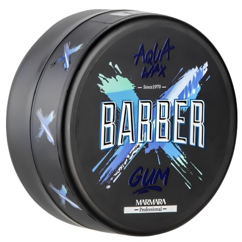 Marmara Barber Aqua Wax Gum mocno utrwalająca pomada do włosów o wysokim połysku 150ml