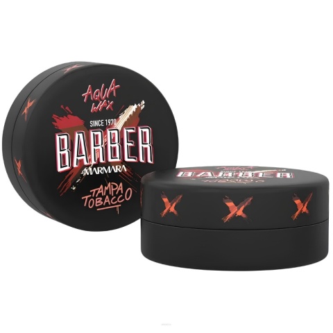 Marmara Barber Aqua Wax Tampa Tobacco pomada do włosów o mocnym chwycie 150ml