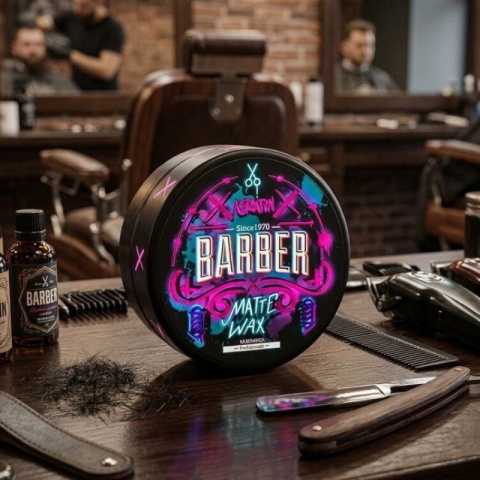 Marmara Barber Matte Wax matowa pomada do włosów z keratyną 150ml