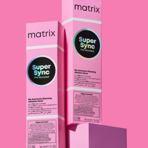 Matrix Super Sync Pre-Bonded toner alkaiczny do włosów bez amoniaku 11GV 90ml