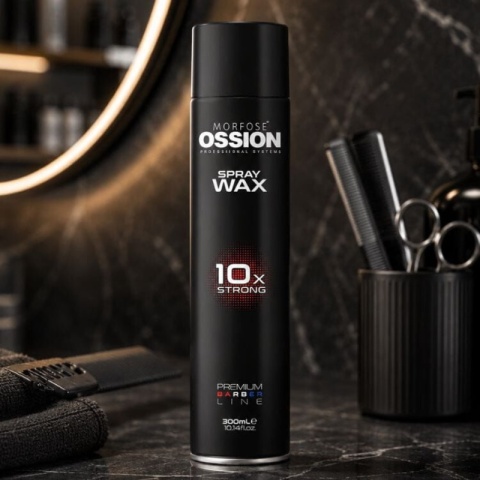 Morfose Ossion Barber Wax Strong lakier wosk w sprayu 300ml