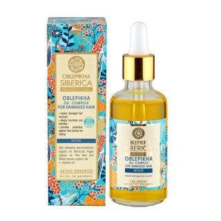 Natura Siberica Oblepikha Professional rokitnikowy odbudowujący olejek do włosów zniszczonych 50ml