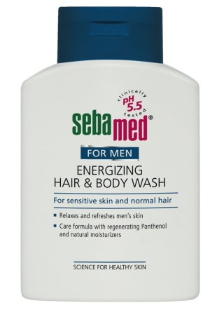 Sebamed For Men Energizing Hair & Body Wash żel do mycia ciała i włosów dla mężczyzn 200ml
