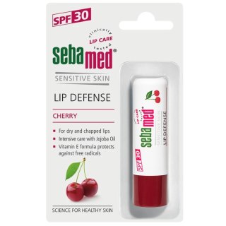 Sebamed Lip Defense SPF30 ochronna pomadka do ust Cherry 4.8g