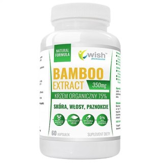 WISH Pharmaceutical Bamboo Extract 350mg suplement diety 60 kapsułek